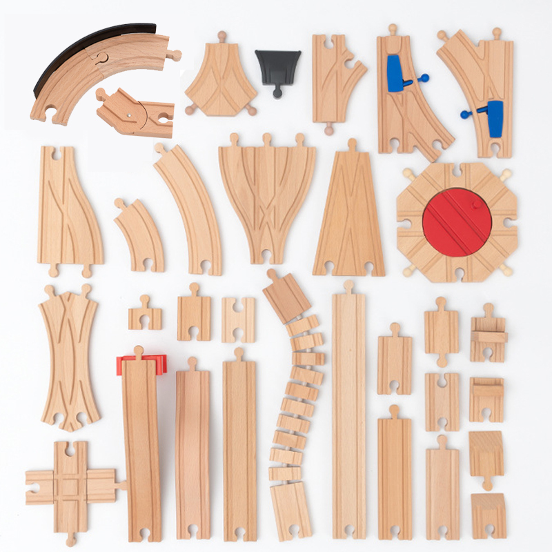 Hot Wheels Car Track Sets - Nouveaux accessoires de piste en bois,