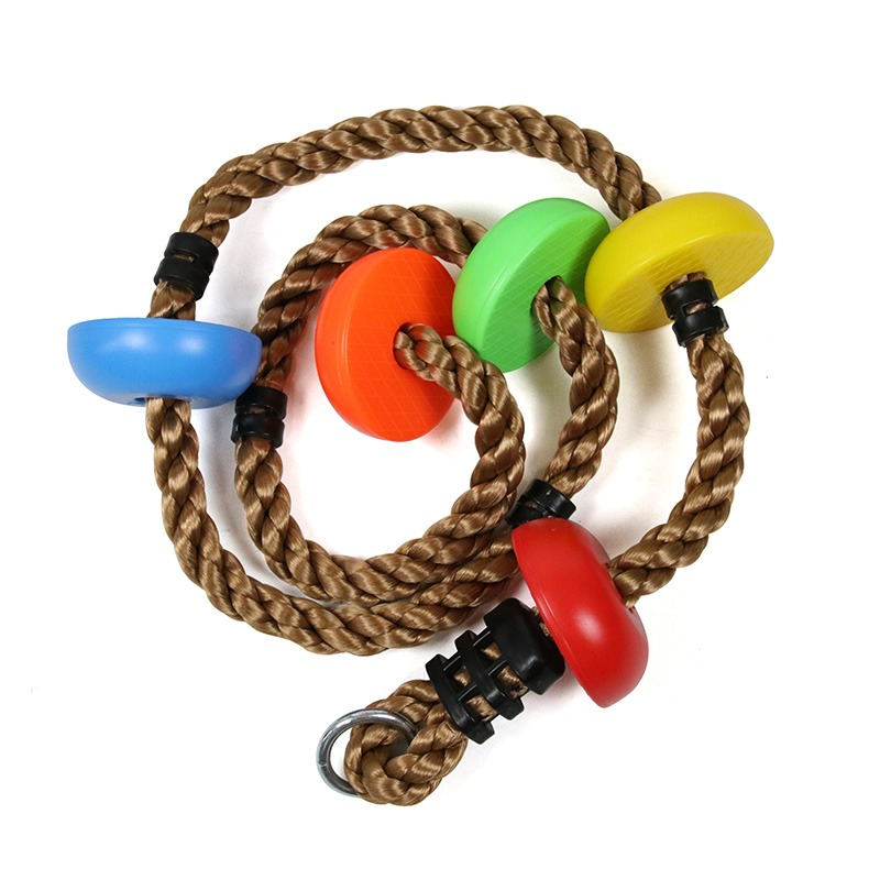 Kids Outdoor Ninja Set - Kit de Slackline Portable d'Extérieur pour