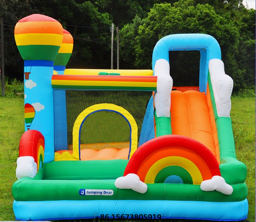 Kids Outdoor Jumping Castle - Château gonflable pour enfants avec toboggan