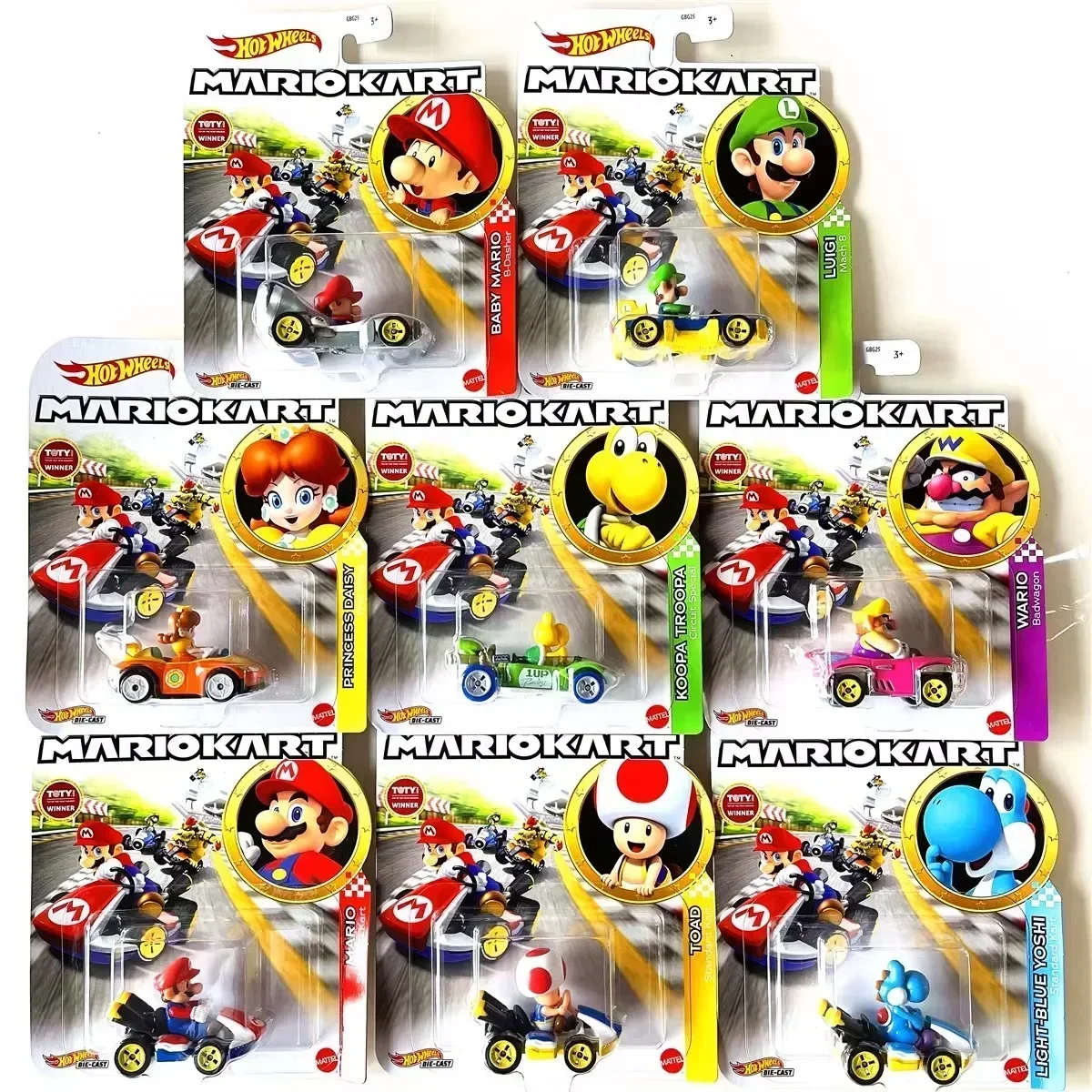 Hot Wheels Car Track Sets - Hot Wheels-Jouet de voiture Mario Kart
