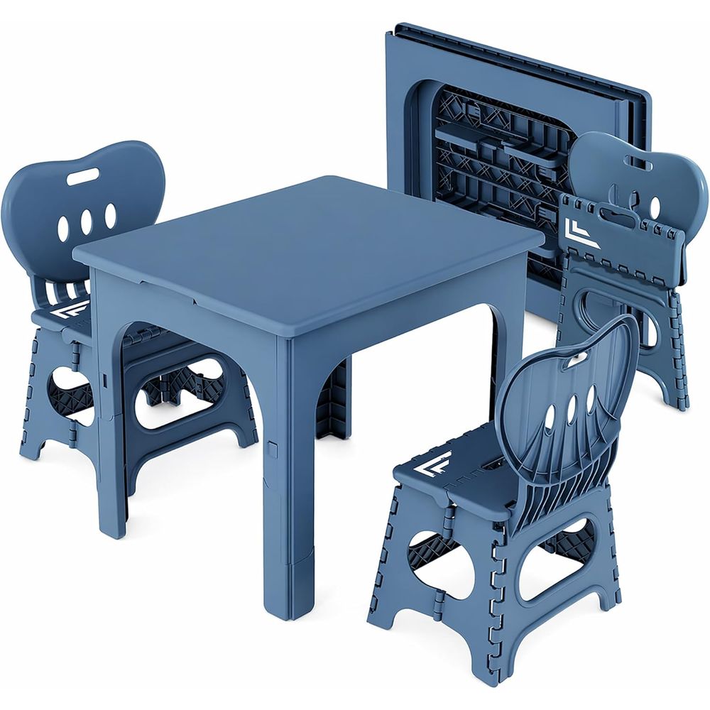 Kids Outdoor Table - Ensemble table et chaises pliables, table