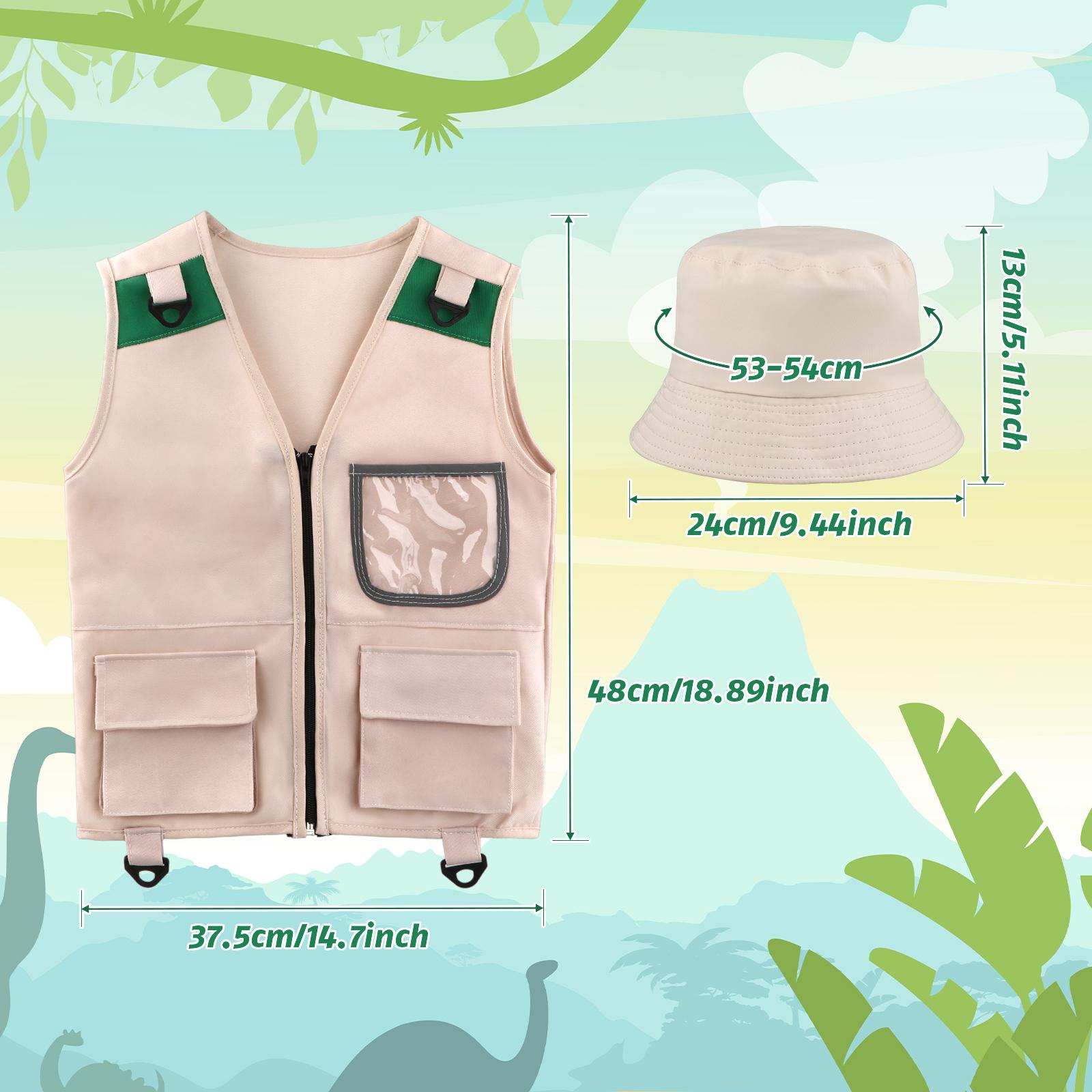 Kids Outdoor Vest - Ensemble d'exploration en plein air pour