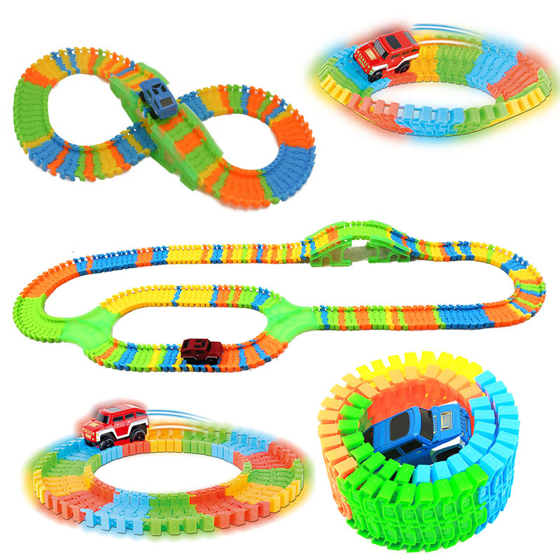Hot Wheels Car Track Sets - Bricolage assembler ensemble de course universel