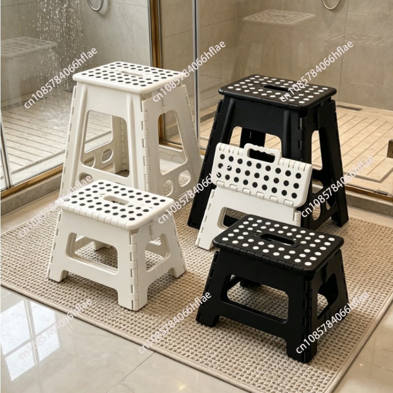 Kids Outdoor Foldable Chair - Tabouret pliant en plastique épaissi, chaise