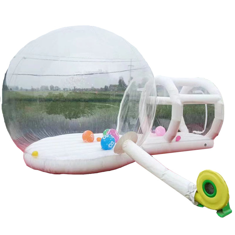 Kids Outdoor Jumping Castle - Château gonflable extérieur en PVC blanc,