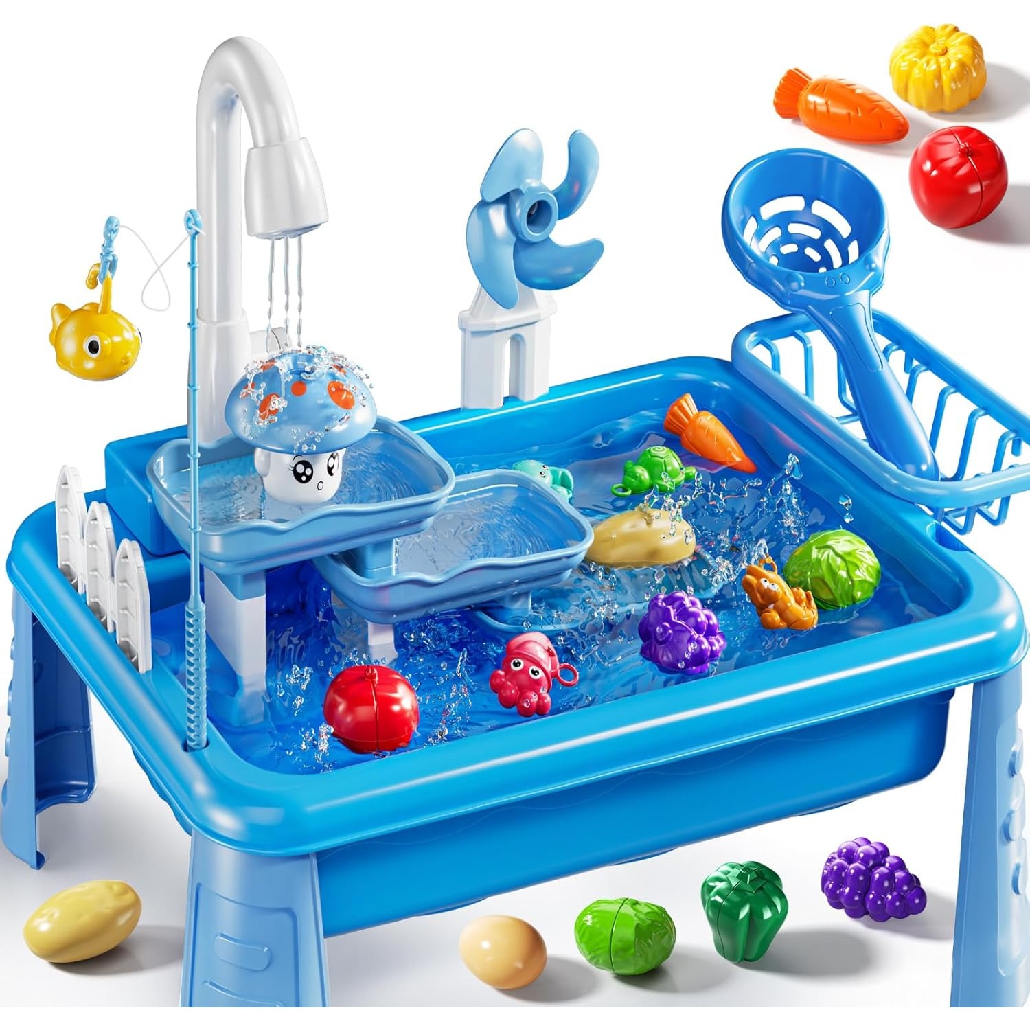 Kids Outdoor Table - Table d'eau pour enfants avec évier,