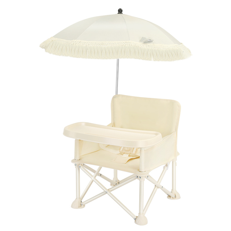 Kids Outdoor Foldable Chair - Chaise haute pour bébé avec dossier