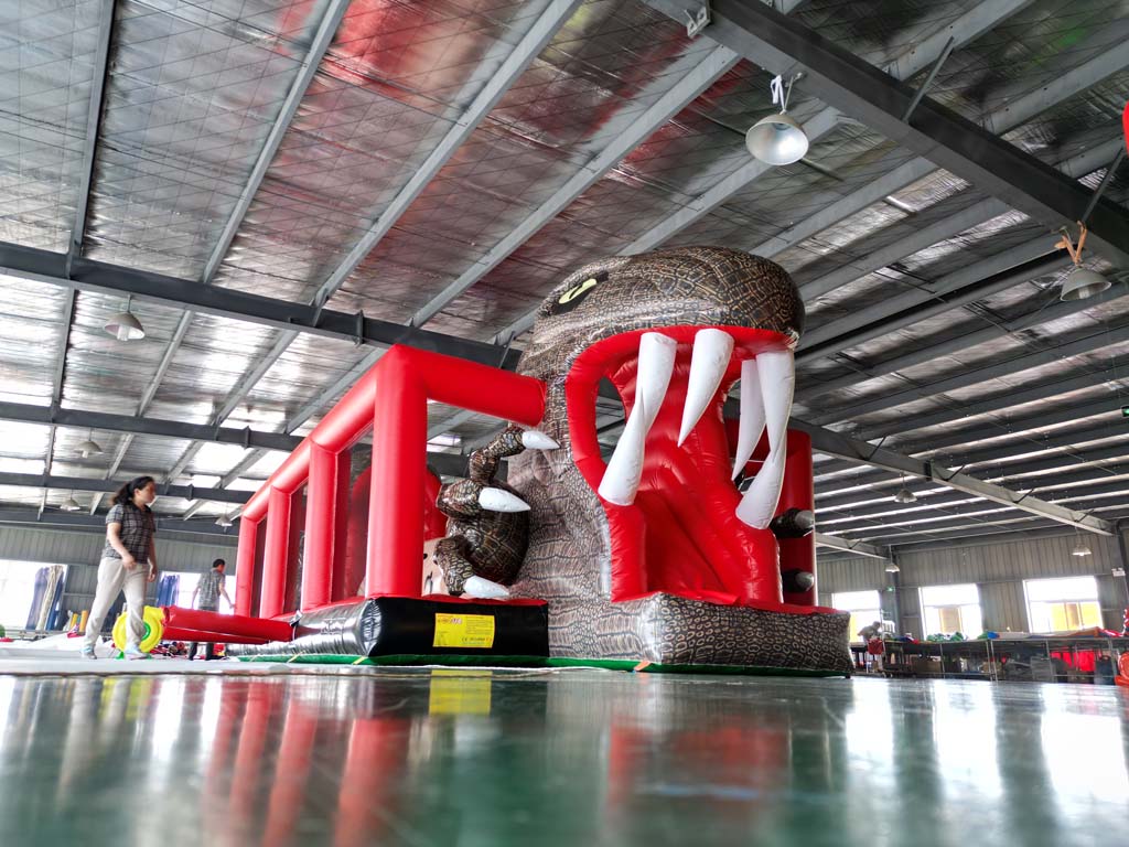Kids Outdoor Jumping Castle - Parcours d'obstacles gonflable commercial en PVC,