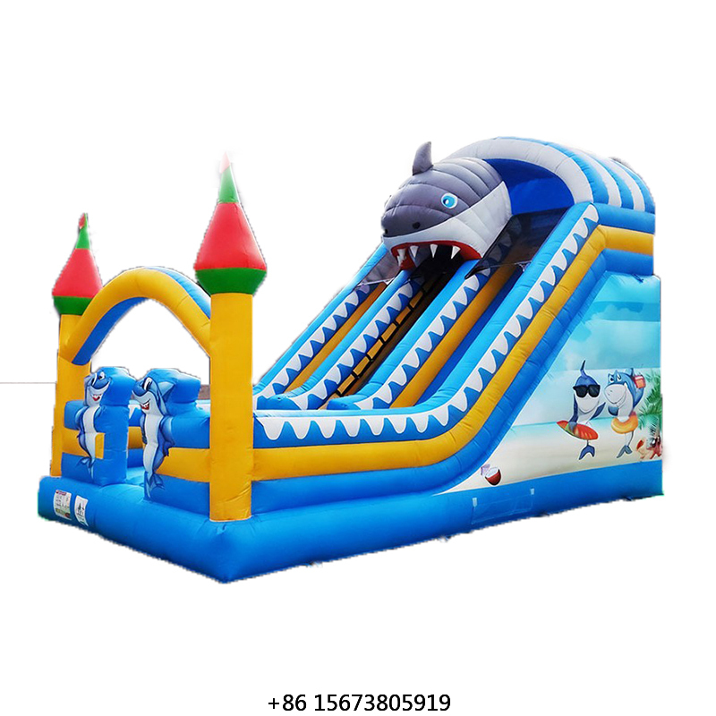 Kids Outdoor Fun - Toboggan gonflable compact à louer, château
