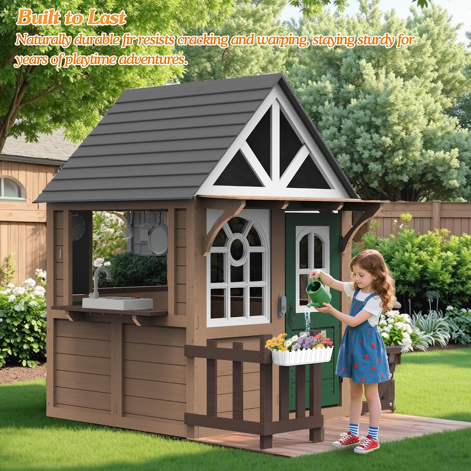 Maison de jeu extérieure Seize - Kids Outdoor Playhouse avis et prix