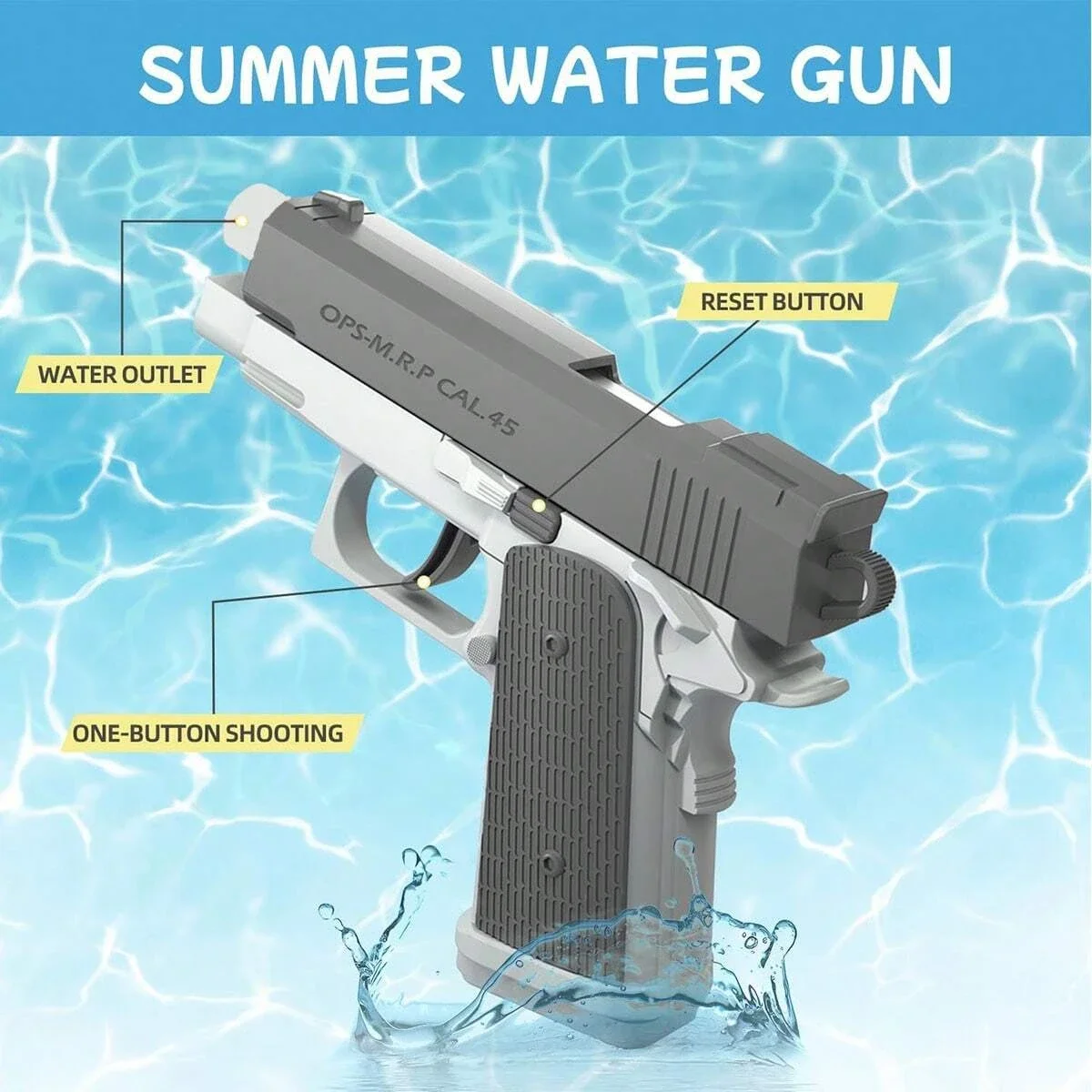 Pistolets à eau jouets, pistol - Kids Outdoor Pool avis et prix