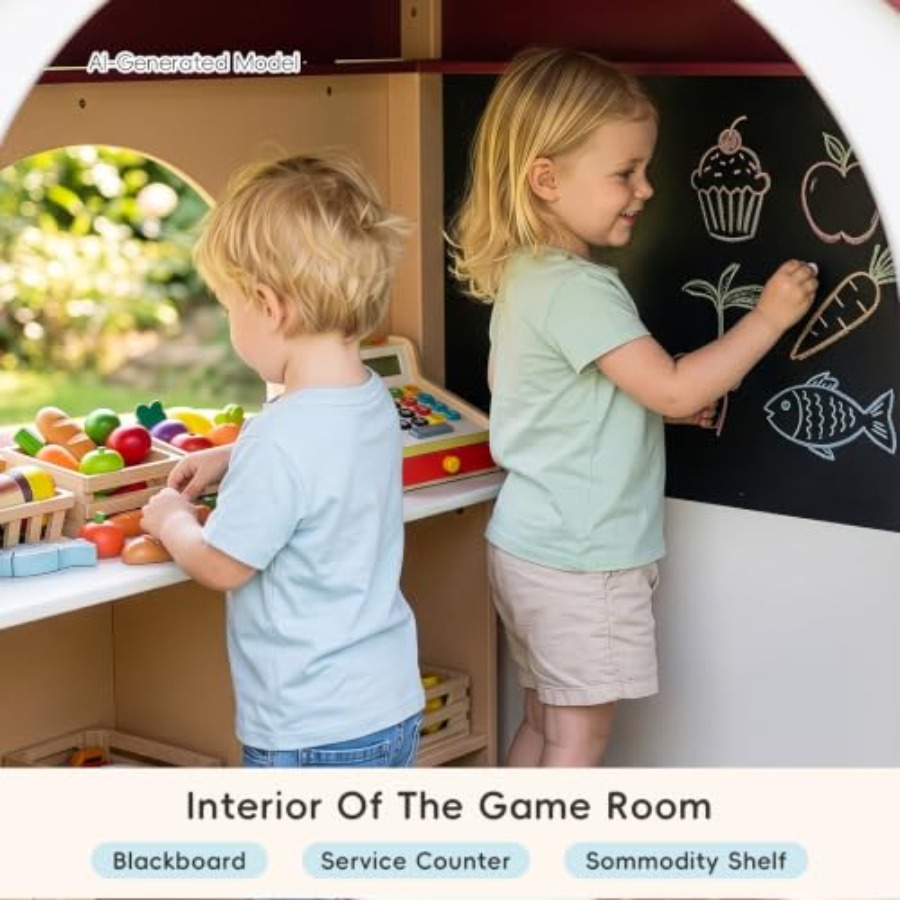 Maisonnette de jeu extérieure  - Kids Outdoor Chalkboard avis et prix
