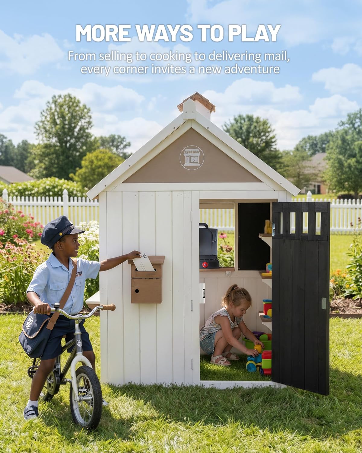 Maisonnette de jeu d'extérieur - Kids Outdoor Chalkboard avis et prix