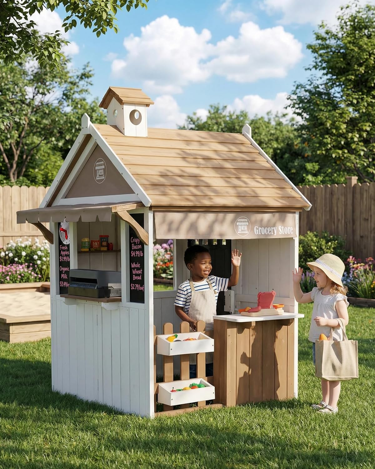Maisonnette de jeu d'extérieur - Kids Outdoor Chalkboard avis et prix