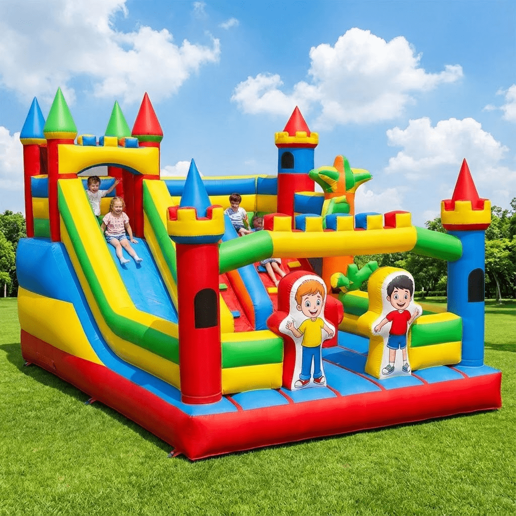 Château gonflable commercial r - Kids Outdoor Jumping Castle avis et prix