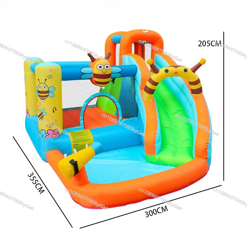 Château gonflable avec tobogga - Kids Outdoor Jumping Castle avis et prix