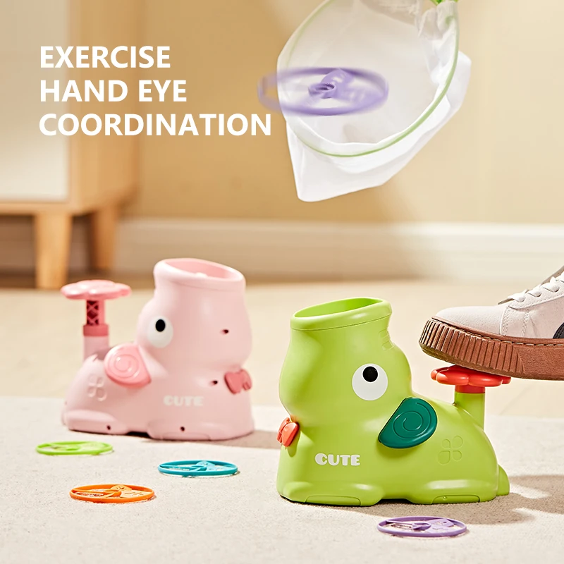 Lanceur de disques volants pou - Kids Indoor Outdoor Games avis et prix