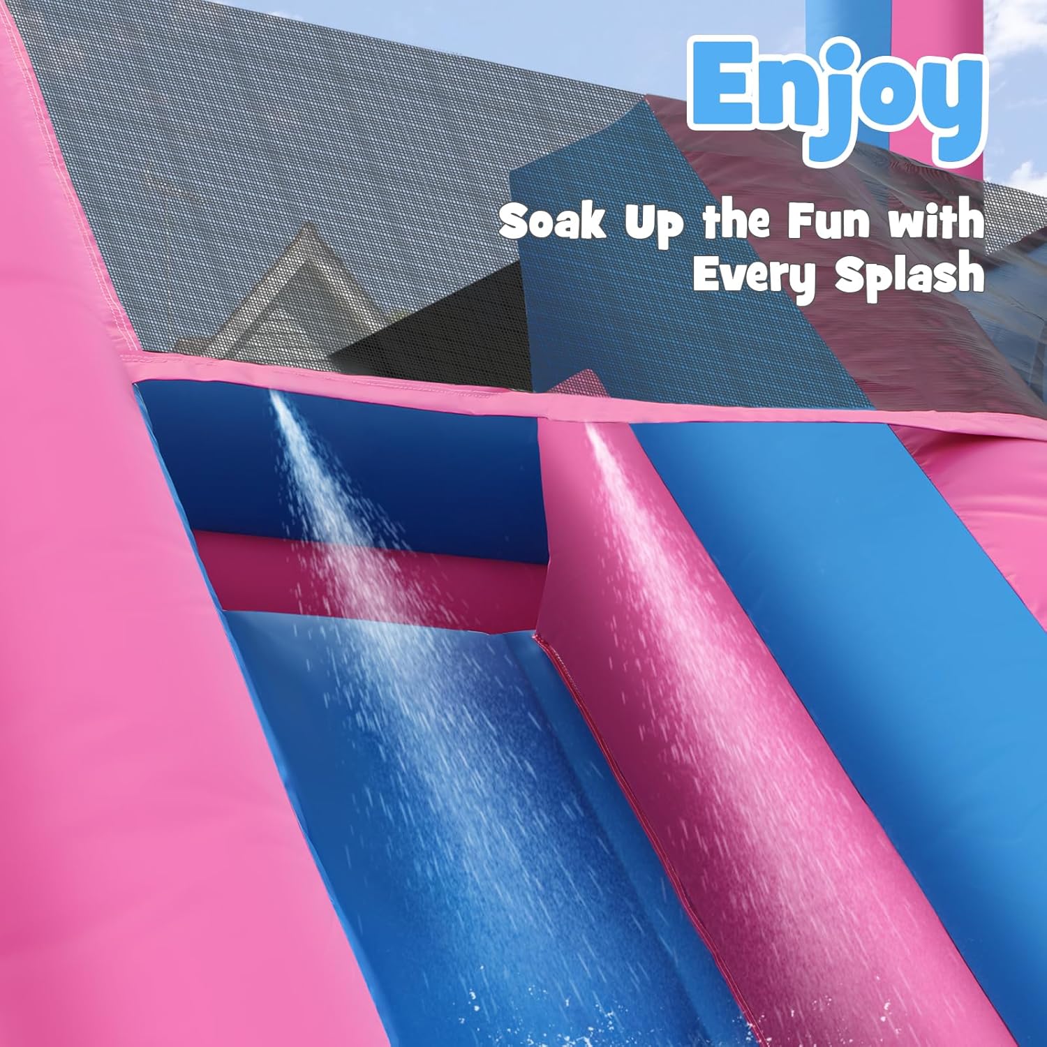 Toboggan aquatique gonflable r - Kids Outdoor Park avis et prix