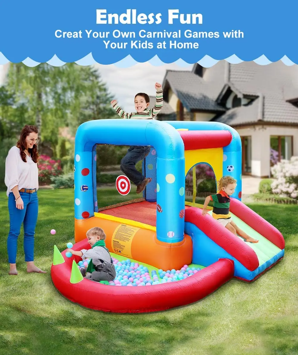Château gonflable Step4Fun, to - Kids Outdoor Jumping Castle avis et prix