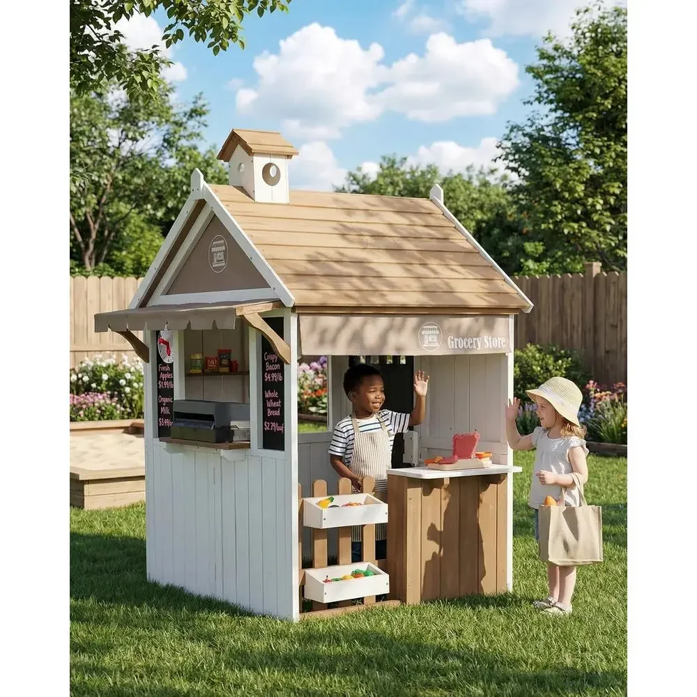 Maison de jeu d'extérieur 2-en - Kids Outdoor Chalkboard avis et prix
