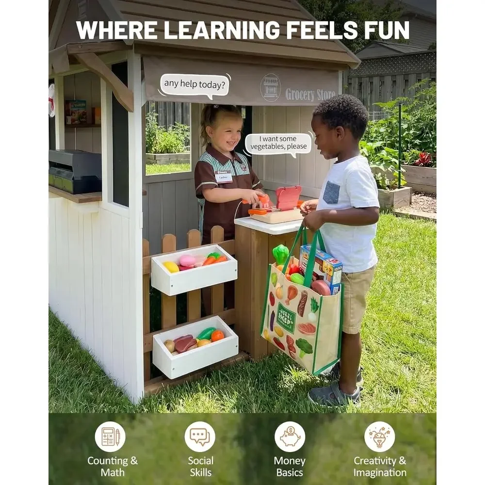 Maison de jeu d'extérieur 2-en - Kids Outdoor Chalkboard avis et prix