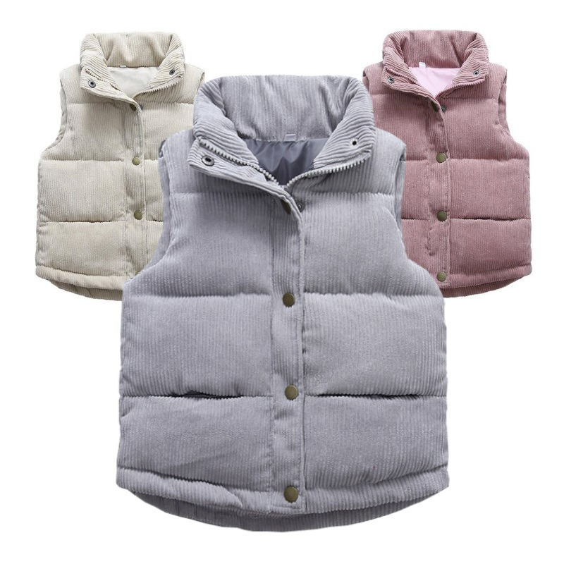 Gilets en velours côtelé pour  - Kids Outdoor Vest avis et prix