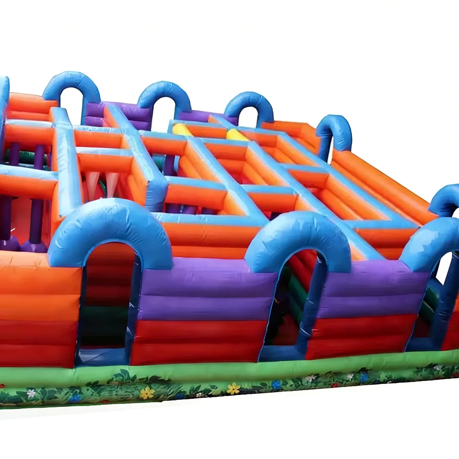 Labyrinthe gonflable commercia - Kids Outdoor Fun avis et prix