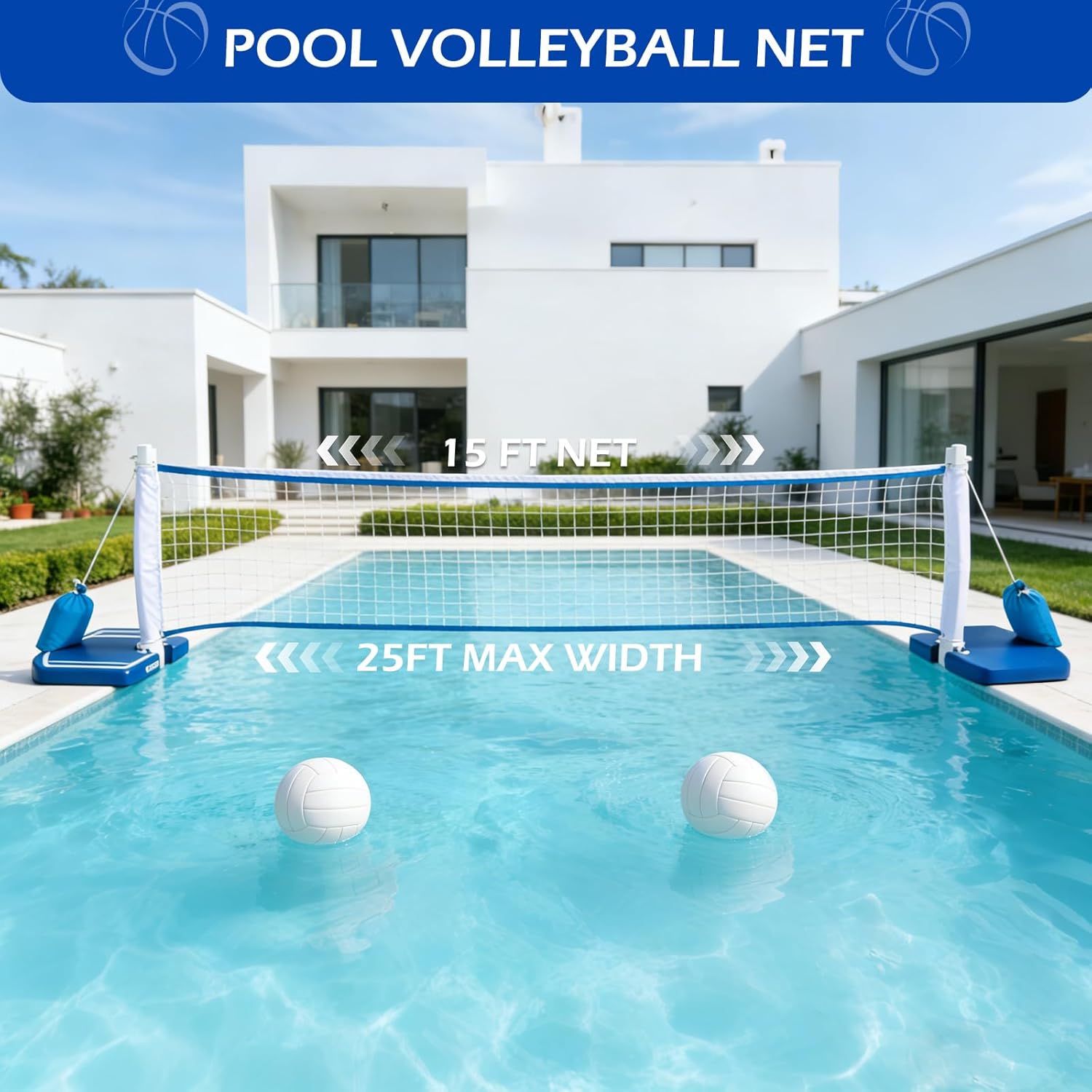 Panier de basket-ball et filet - Kids Outdoor Pool avis et prix