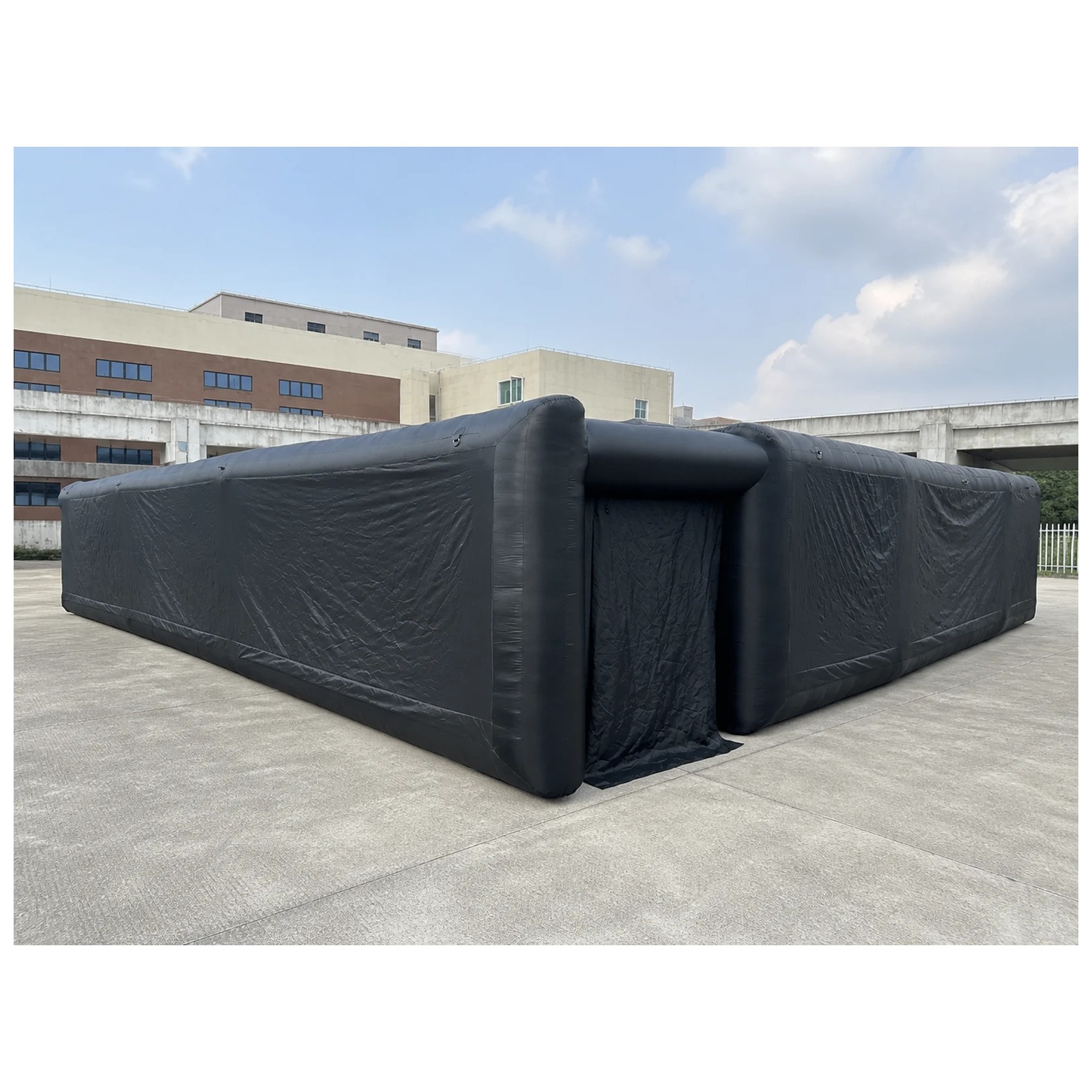 Grand labyrinthe gonflable noi - Kids Outdoor Fun avis et prix