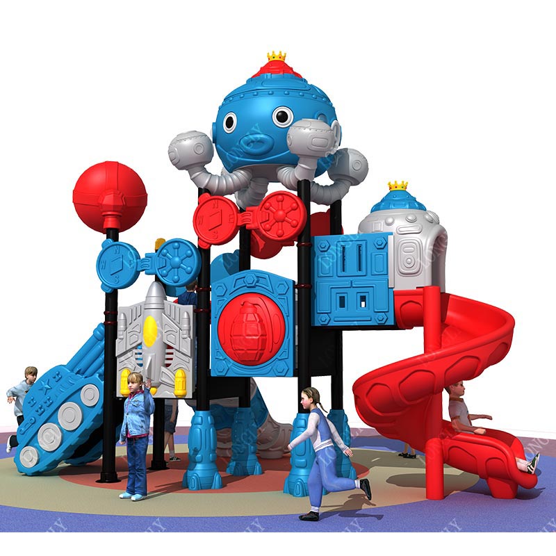 Toboggan en plastique pour enf - Kids Outdoor Park avis et prix