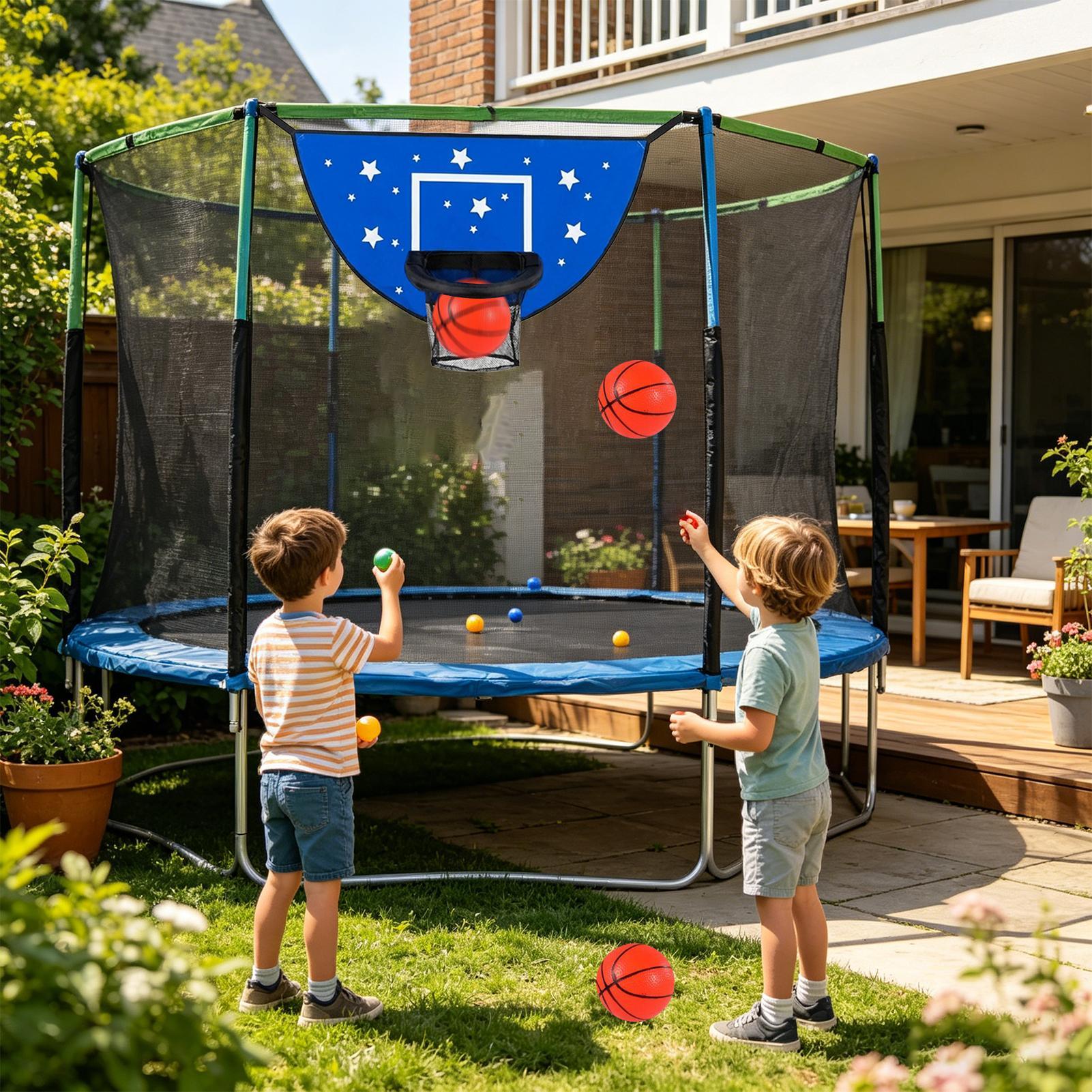 But de basket-ball pour trampo - Kids Outdoor Fun avis et prix
