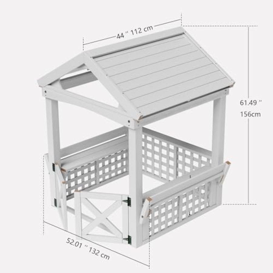 Maisonnette en bois d'extérieu - Kids Outdoor Playhouse avis et prix