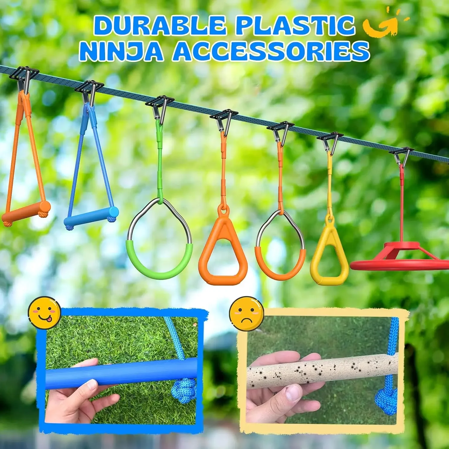 Parcours d'obstacles Ninja War - Kids Outdoor Ninja Set avis et prix