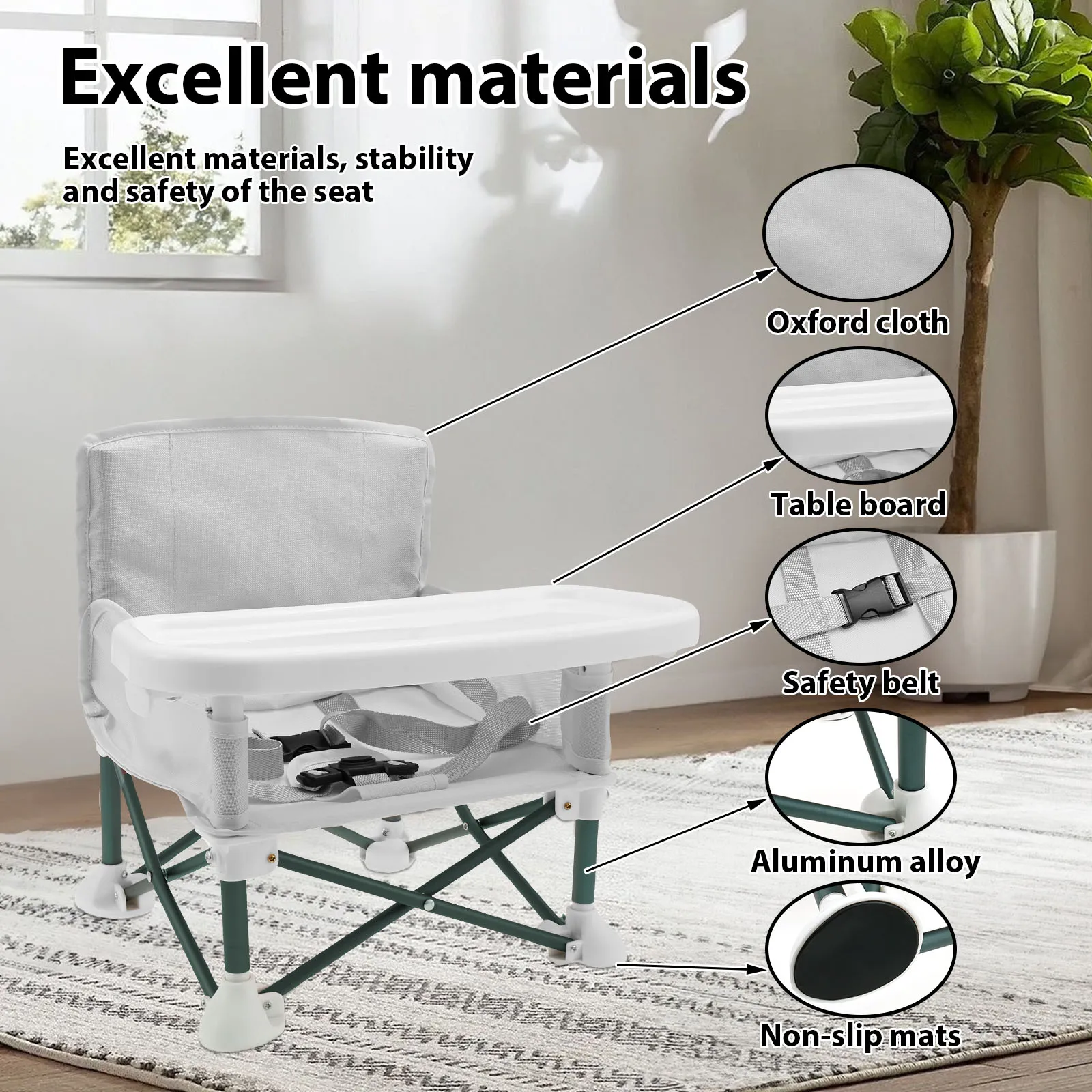Siège rehausseur pour tout-pet - Kids Outdoor Foldable Chair avis et prix