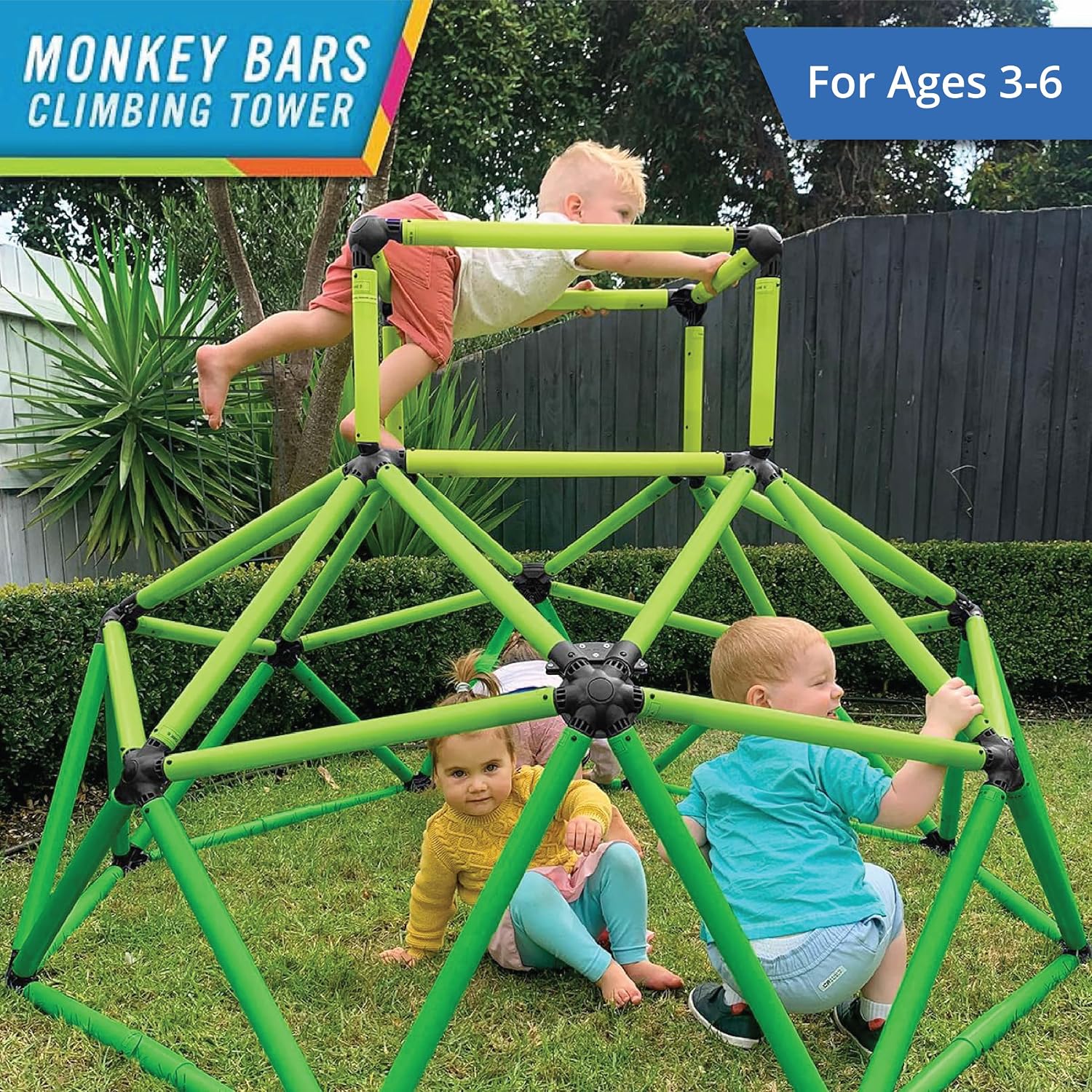 Climber with Top - Ensemble de - Kids Outdoor Climbing Dome avis et prix