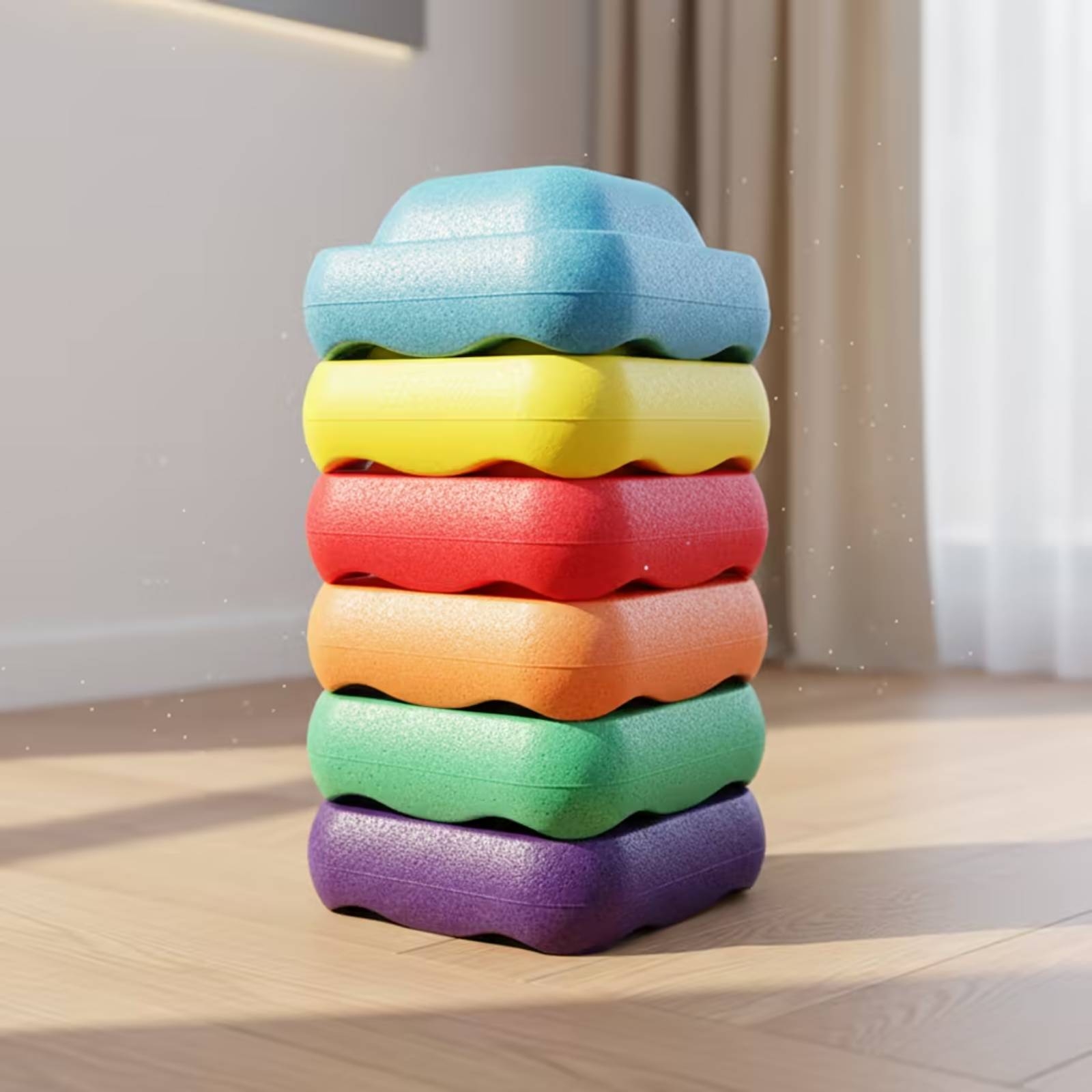 6 pièces de pierres d'équilibr - Stepping Stone Foam avis et prix